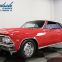 1966 Chevrolet Chevelle Malibu 17807 Miles Light Red Coupe 283 V8 2 Speed Automa