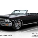 1966 Chevrolet Chevelle Malibu Black Convertible 511 cu in V8 5 Speed Manual