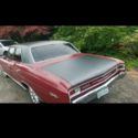 1966 Chevrolet Chevelle Malibu  Sedan maroon RWD Automatic