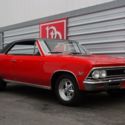 1966 Chevrolet Chevelle SS 396 4-speed, 70,738 Miles, Red on black,