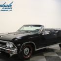 1966 Chevrolet Chevelle SS 396 73395 Miles Black Convertible 396 L34 V8 4 Speed