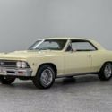 1966 Chevrolet Chevelle SS 396 Tribute 1911 Miles Butternut Yellow Hardtop 396ci