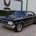 1966 Chevrolet Chevelle SS 396/375 4 speed Fully restored BLACK ON BLACK