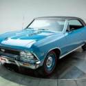 1966 Chevrolet Chevelle SS V8 396 4V Automatic 2-Speed Coupe Lemans Blue