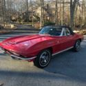1966 Chevrolet Corvette 327 Convertible Red RWD Automatic