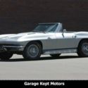 1966 Chevrolet Corvette 427 Convertible Silver Pearl Convertible 427 V8 45454 Mi