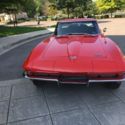 1966 Chevrolet Corvette  62,590 Miles Torch Red Coupe V8 Manual