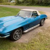 1966 Chevrolet Corvette Convertible Blue