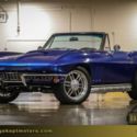 1966 Chevrolet Corvette Convertible Viper Blue Convertible LT1 327ci/375hp V8 49