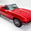 1966 Chevrolet Corvette Red 427/425hp Big Block Manual Convertible