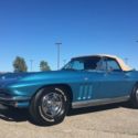 1966 Chevrolet Corvette Stingray Convertible 327 V8 Original Matching Numbers