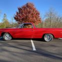 1966 Chevrolet El Camino Pickup Red RWD Manual red and chrome