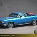 1966 Chevrolet El Camino SS Marina Blue Truck 396 V8 159 Miles