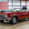 1966 Chevrolet Impala  36824 Miles Regal Red Convertible 327ci V8 4-Speed Manual