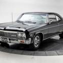 1966 Chevrolet Impala SS 427/425 horse Manual 4-Speed Coupe Tuxedo Black
