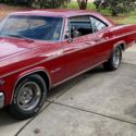 1966 Chevrolet Impala SS Coupe Red RWD Automatic