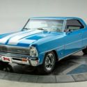 1966 Chevrolet Nova  400 V8 3 Speed Automatic Coupe Lemans Blue