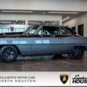 1966 Chevrolet Nova  751 Miles Mirror Black / Gun Metal Grey Coupe 572 Cubic Inc