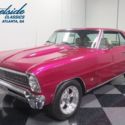 1966 Chevrolet Nova  76577 Miles Fuschia Coupe 350 V8 Automatic