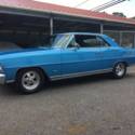 1966 Chevrolet Nova Real 118 SS Car Blue/Black