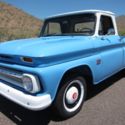 1966 CHEVROLET PICKUP SHORT BED FRAME OFF RESTORATION BEAUTIFUL SHOW BABY BLUE