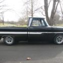1966 CHEVY C10 CUSTOM CAB SHORT BED BIG BACK GLASS V8 AUTO PS PDB SUPER NICE