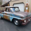 1966 CHEVY C/10 PATINA FLEET SIDE SHORT BED PICKUP
