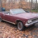 1966 Chevy Chevelle 4 Speed Convertible