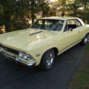 1966 Chevy Chevelle SS 396 LemonWood Yellow with Black Interior