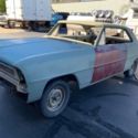 1966 Chevy II Nova SS Super Sport project with rear seat SS trim and extra parts