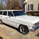 1966 Chevy II Nova Wagon 350 V8 Rack n pinion steering 17&#034; Americans overdrive