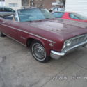 1966 CHEVY IMPALA SUPER SPORT CONVERTIBLE 327 4SPD MUNCIE