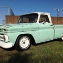 1966 Chevy Short Bed C10 patina truck hot rod new custom suspension A/C air