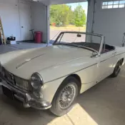 1966 convertible MG Midget