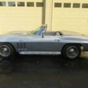 1966 Corvette 427 425 HP Roadster Silver Silver