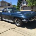1966 corvette 427 roadster 4 speed Laguna Blue