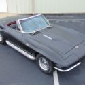 1966 Corvette Convertible Factory 427 450HP Car, Early Production Black On Black
