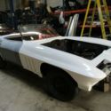 1966 corvette convertible rolling body RESTO MOD! RED BLACK project 427 327