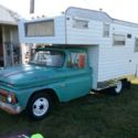 1966 dealer ordered Chevy C30 dually camper 50K miles survivor glamping 327 4-sp