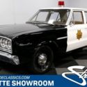 1966 Dodge Coronet Police Car Sedan 225 CI Slant  6 Automatic (Column) Classic V