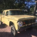 1966 Dodge Power Wagon 4x4 Crew  Cab