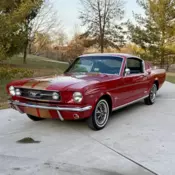 1966 FASTBACK 289 AUTO ICE COLD AC PS RALLY PAC GT FOG LIGHTS PONY INTERIOR