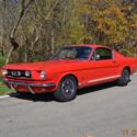 1966 FASTBACK GT A-CODE 289 4SPD PS DISC STRAIGHT SOLID BEAUTIFUL RANGOON RED