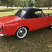1966 FIAT 1500 cabriolet ( BLACK PLATE CALIFORNIA CAR)