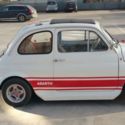 1966 Fiat 500 elaborated type sports White abarth