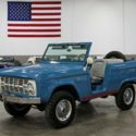 1966 Ford Bronco  37878 Miles Blue  2.8L Inline-6 Manual