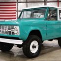 1966 Ford Bronco  51312 Miles Teal SUV 6 Cylinder 3 Speed Manual