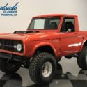 1966 Ford Bronco  66823 Miles Sunset Orange Pickup Truck 302 V8 3 Speed Manual