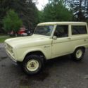 1966 Ford Bronco Bronco includes half cab