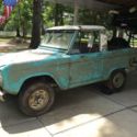 1966 ford bronco half cab 4x4 barn find original